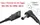 Переходник для TS100, SH72, SQ-D60, SQ001, T12 на 20v (max 5a, 100w) на 5.5x2.5mm 8-10cm з USB Type-C (Female) Quick Charge Power Delivery QC|PD тригер (A class) 1 день гар.