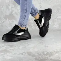 Женские кроссовки Fashion Mandy 1342 36 размер 23 см Черный