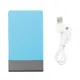 Пауэр-банк Flat 4600 mAh голубой