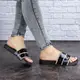 Женские шлепки Fashion Brutus 1744 40 размер 24,5 см Черный