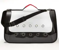 Сумка для перенесення котів та собак 44x23x27 см CosmoPet CP-10M (5 люверсів) Red