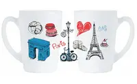 Набор кружек Luminarc New Morning Love Paris P9812 320 мл 2 предмета