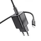 Адаптер сетевой Hoco Mighty single port charger N40 (Type-C to Type-C set) |1Type-C, 20W/3A, PD/QC|