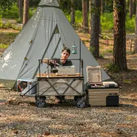 Портативний скручуваний стіл Rollable Desk 140i до візка Litheli