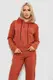 Спортивный костюм женский двухнитка, цвет терракотовый, 214R1419-001