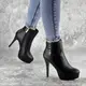 Ботильоны женские Fashion Epy 2252 37 размер 24 см Черный