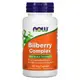 Натуральная добавка NOW Bilberry Complex, 100 вегакапсул