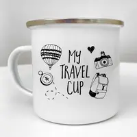 Кружка металлическая Camper My travel cup 250 мл (KRM_23S122)