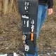 Набор шампуров для гриля в эксклюзивном кожаном черном чехле