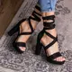 Женские босоножки Fashion Stormy 3064 40 размер 25,5 см Черный