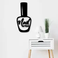 Настінна декоративна абстракція в манікюрний салон «Nail»