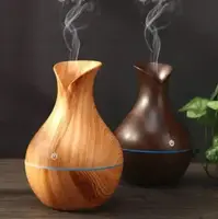 Увлажнитель воздуха ТЕМНО-КОРИЧНЕВЫЙ Humidifier Ultrasonic Aroma c подсветкой | Очиститель воздуха PR2