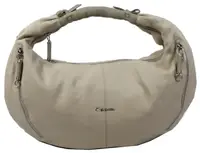 Женская сумка из натуральной кожи Giorgio Ferretti бежевая
