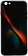 Чехол-накладка TOTO Print Glass Space Case Apple iPhone 6/6s Flash