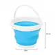 Ведро 10 литров туристическое складное Collapsible Bucket Синий