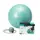 Мяч для фитнеса PowerPlay 4003 с насосом, 65 см, Green