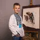 Вишиванка Moderika Борщівка біла з кольоровою вишивкою 152