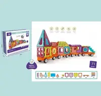 Конструктор магнітний Будинок на колесах, 71 деталь. Multicolor (160358)