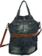 Джинсовая женская сумка в форме сарафана Fashion jeans bag синяя