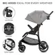 Прогулочная коляска Kinderkraft Trig 2 Grey (KSTRIG02GRY0000)