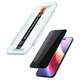 Защитное стекло Spigen для iPhone 17 Air - EZ FIT GLAS.tR Privacy (2 шт), Антишпион (AGL09862)