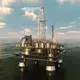 Коллекционная модель-конструктор Metal Time Treasure Finder Нефтяная платформа механическая (MT008)