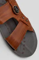 Сандалії чоловічі, колір коричневий, 244R335
