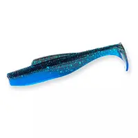 Плавающий силикон ZMAN Diezel Minnowz 5" 4pc #Black/Blue Laminate / (2126089 / DMIN5-64PK4)