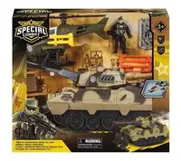 Набор техники: танк, вертолет с запускателем,
игровая фигурка Е 3109-34