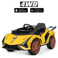 Детская Машина Электромобиль Bambi M 4637EBLR-6 
желтый