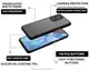 Чехол для iPhone XS Max - Goospery Matte Case, Black (Камера закрытая)