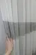 Готовая тюль (3х2,7м.), лён полосы. Цвет белый с серым. Код 1199т 40-958