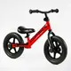 Велобег 12" Corso Sprint, стальная рама, подставка для ног. Red (144043)