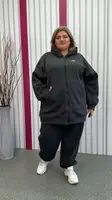 Зручний теплий костюм "Кенгуру" кофта + штани Батал  62-64 66-68 70-72 74-76