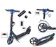 Двухколесный самокат Scale Sports SS-52, складной, ручной тормоз, Led-фонарик. Dark blue (1296360217)
