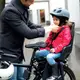 Детское велокресло Bobike GO Frames - rear bicycle seat for frame Urban black