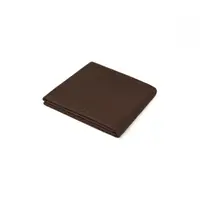 Простынь Iris Home Отель - Сатин Страйп 1*1 кофе 100*200*25 на резинке