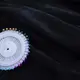 Ткань вельвет замш V-1001 черный