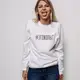 Свитшот унисекс "#ЭТОЖОПЫТ", Белый, S, русский