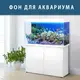 Подводный мир в аквариум наклейка, в разных размерах 75х125 см.