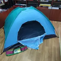 Палатка туристическая 2*1.5*1.1м Голубая 49482