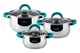 Набор кастрюль Ringel Promo RG-6000-1-P 6 предметов