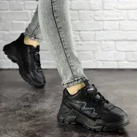 Женские кроссовки Fashion Mystic 1695 38 размер 23 см Черный