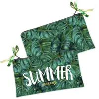 Женская косметичка с принтом на молнии Summer dreams 20х12 см