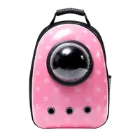 Рюкзак для перенесення тварин з ілюмінатором CosmoPet для кішок і собак Pink