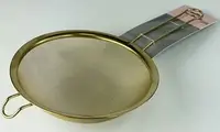 Сито с ручкой Olens Меш 102-1354 20 см золотистое