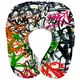 Дорожная подушка Граффити 32x30 см (DOP_16J094)