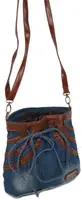 Джинсова сумка жіноча Fashion jeans bag синя