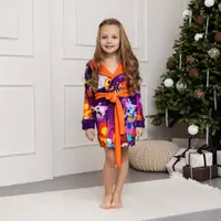 Халат дитячий з плюшевого велюру Happy Halloween 18191 122-128 см