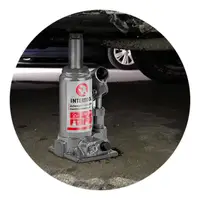 Домкрат "стовпчик" одноштоковий 2 т INTERTOOL GT0021